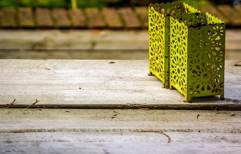 Upcycled planters